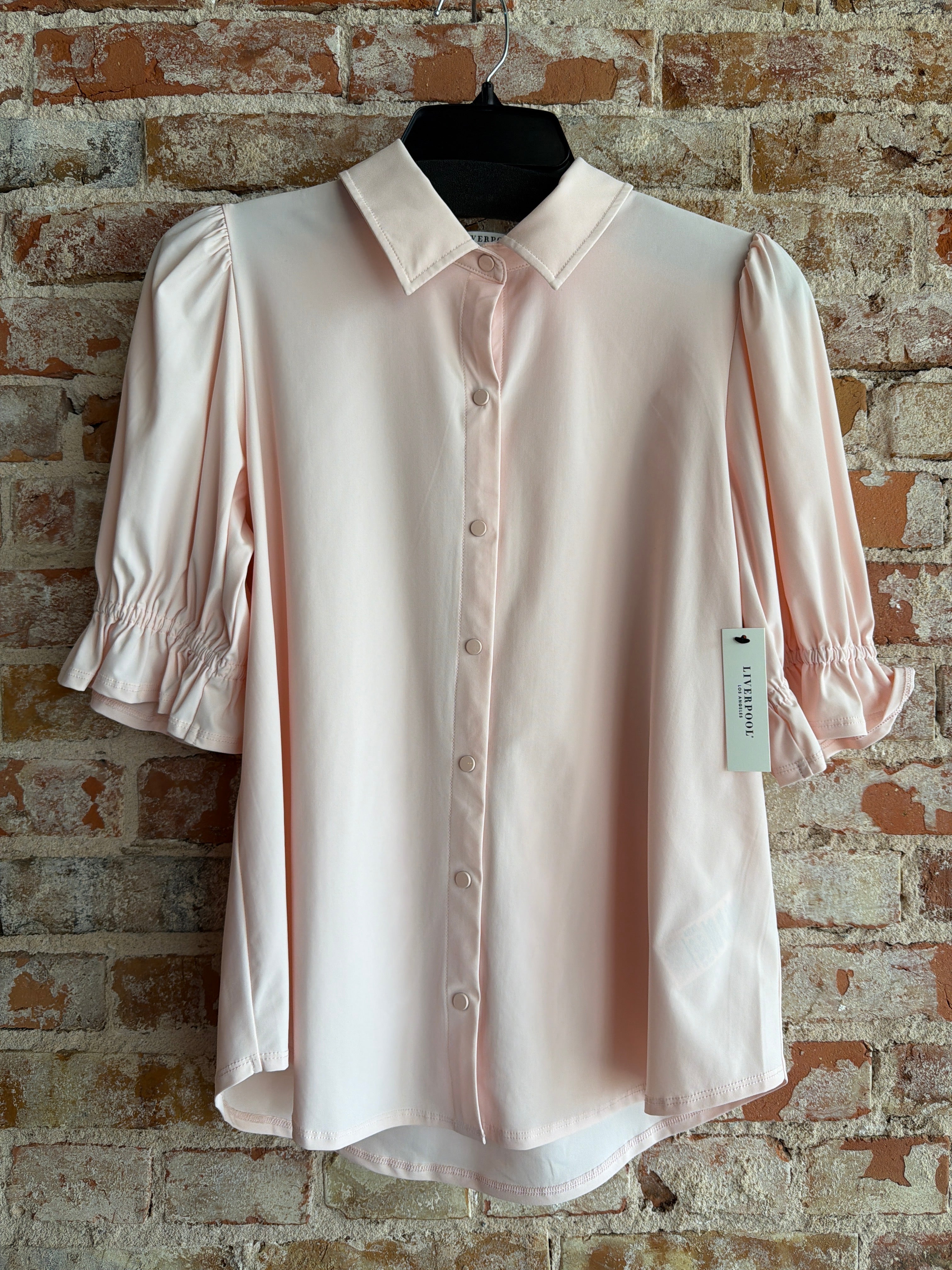 Liverpool Button Front Top