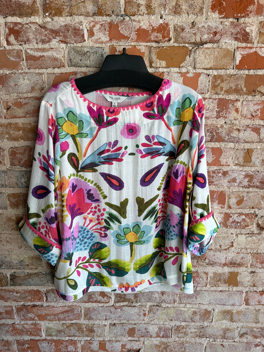 Tru Luxe Boat Neck Top