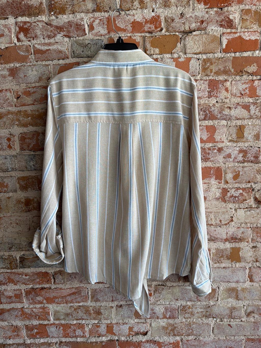 Multiples Pinstripe top