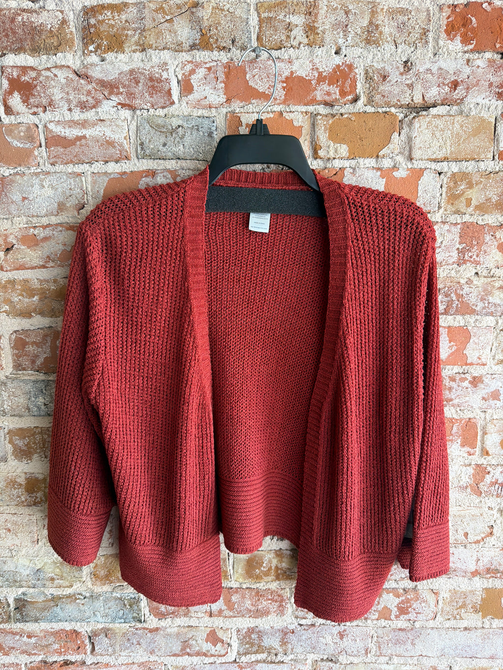 Multiples 3/4 Drop Shoulder Cardigan