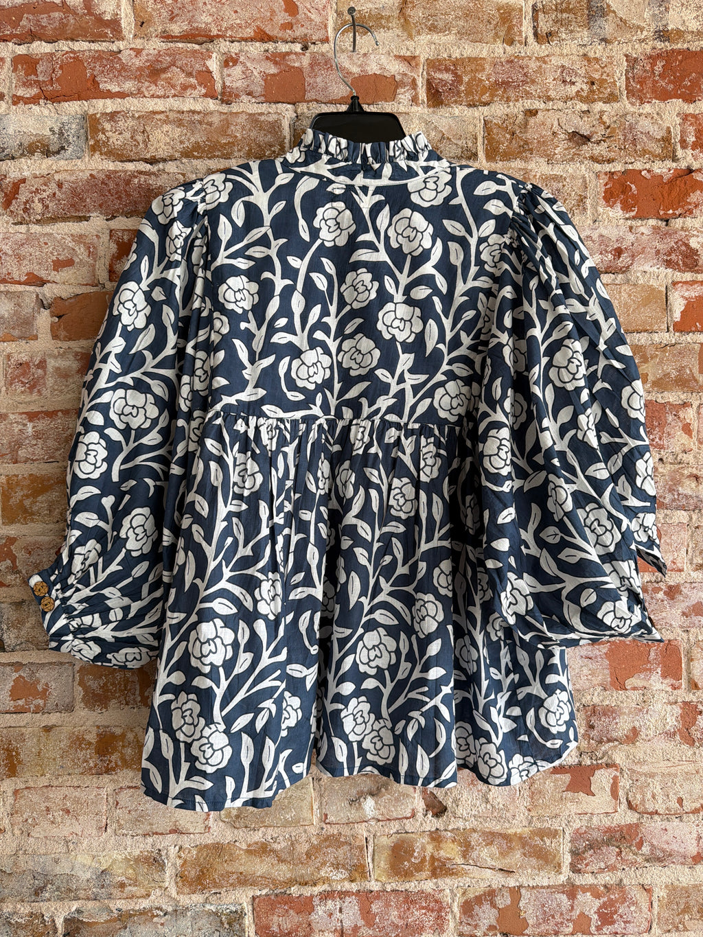Jayshree Chloe Blue Top