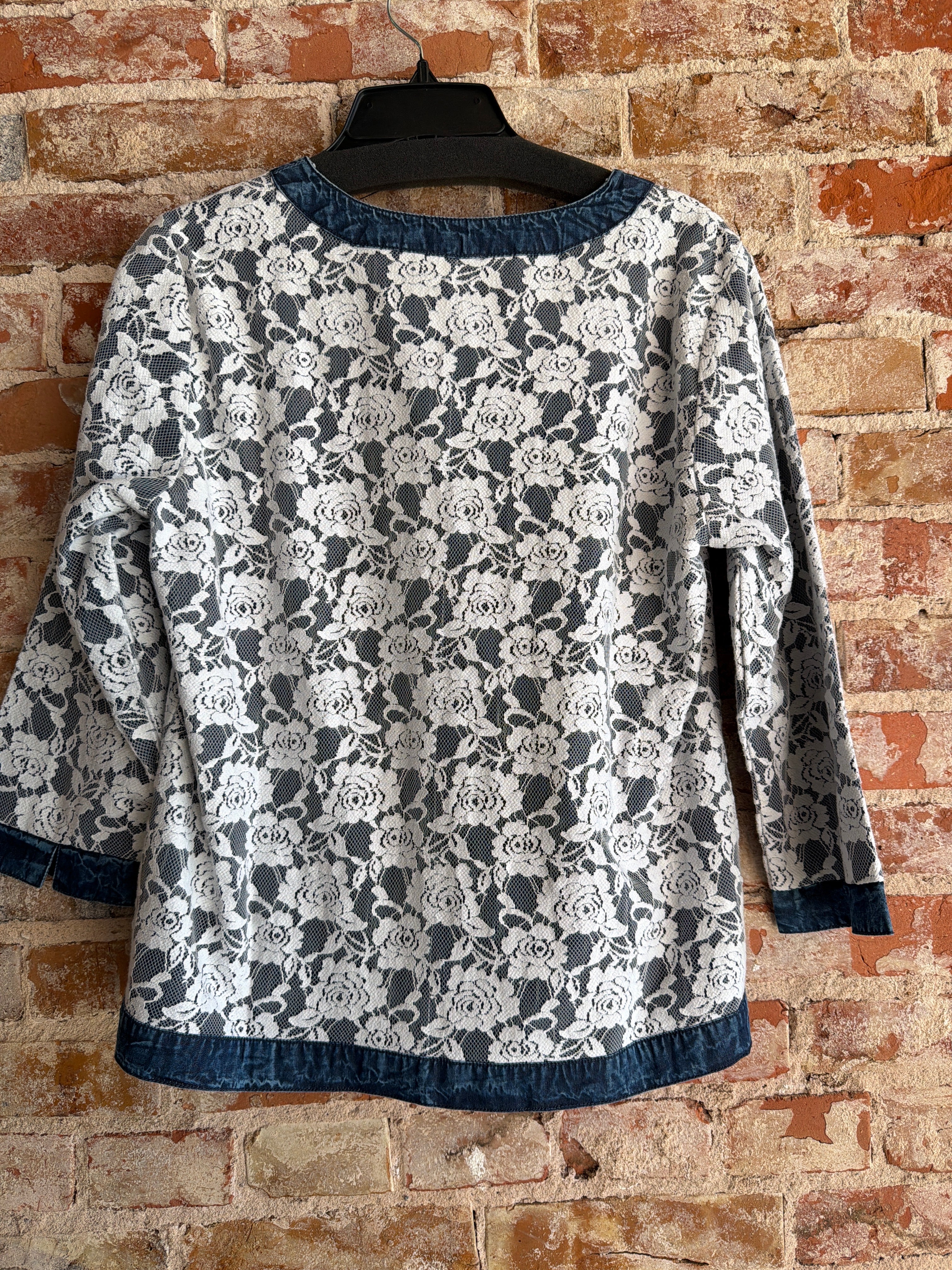Parsley and Sage Lace Jacket