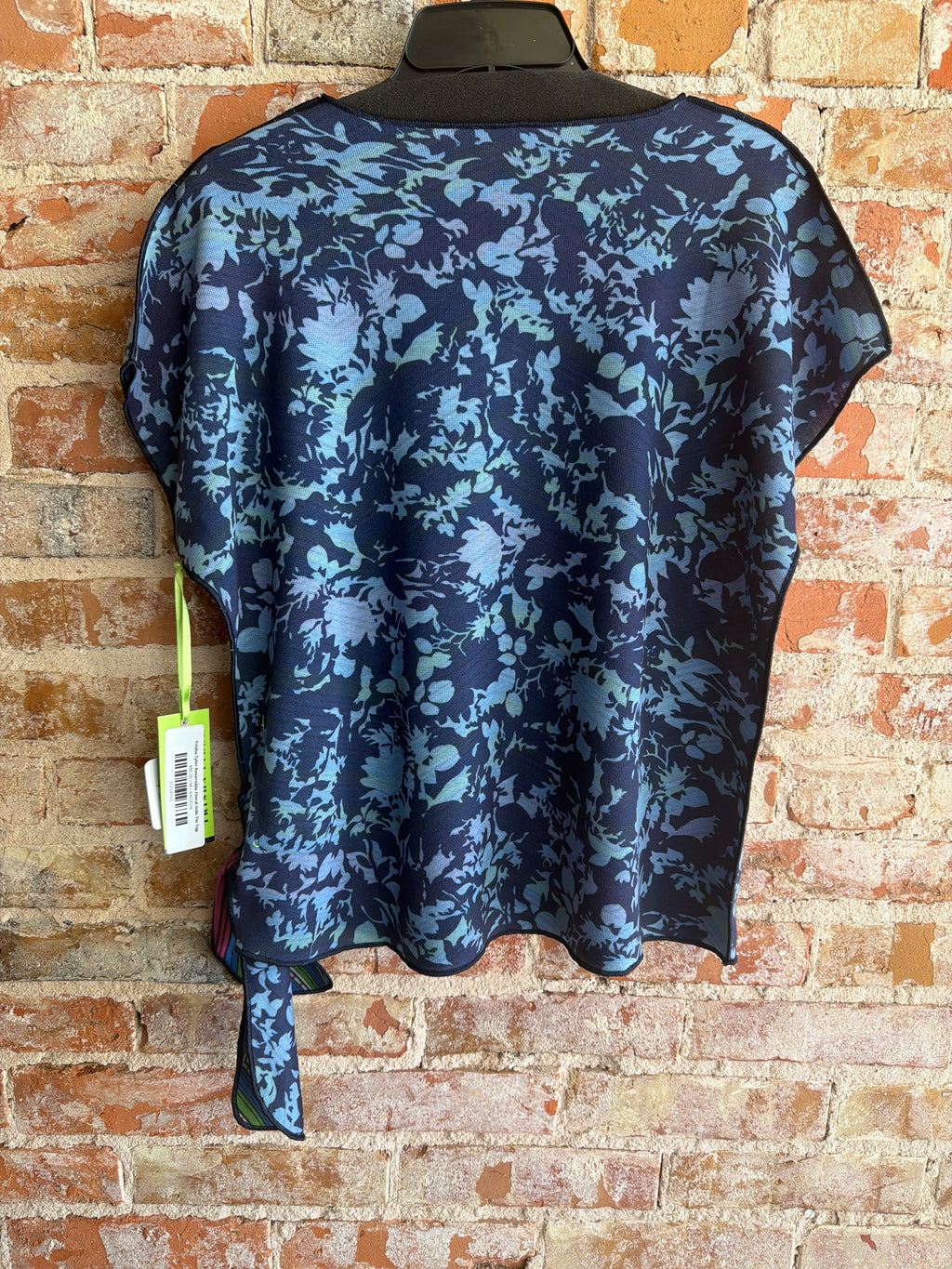 Trisha Tyler Reversible Floral Side Tie Top