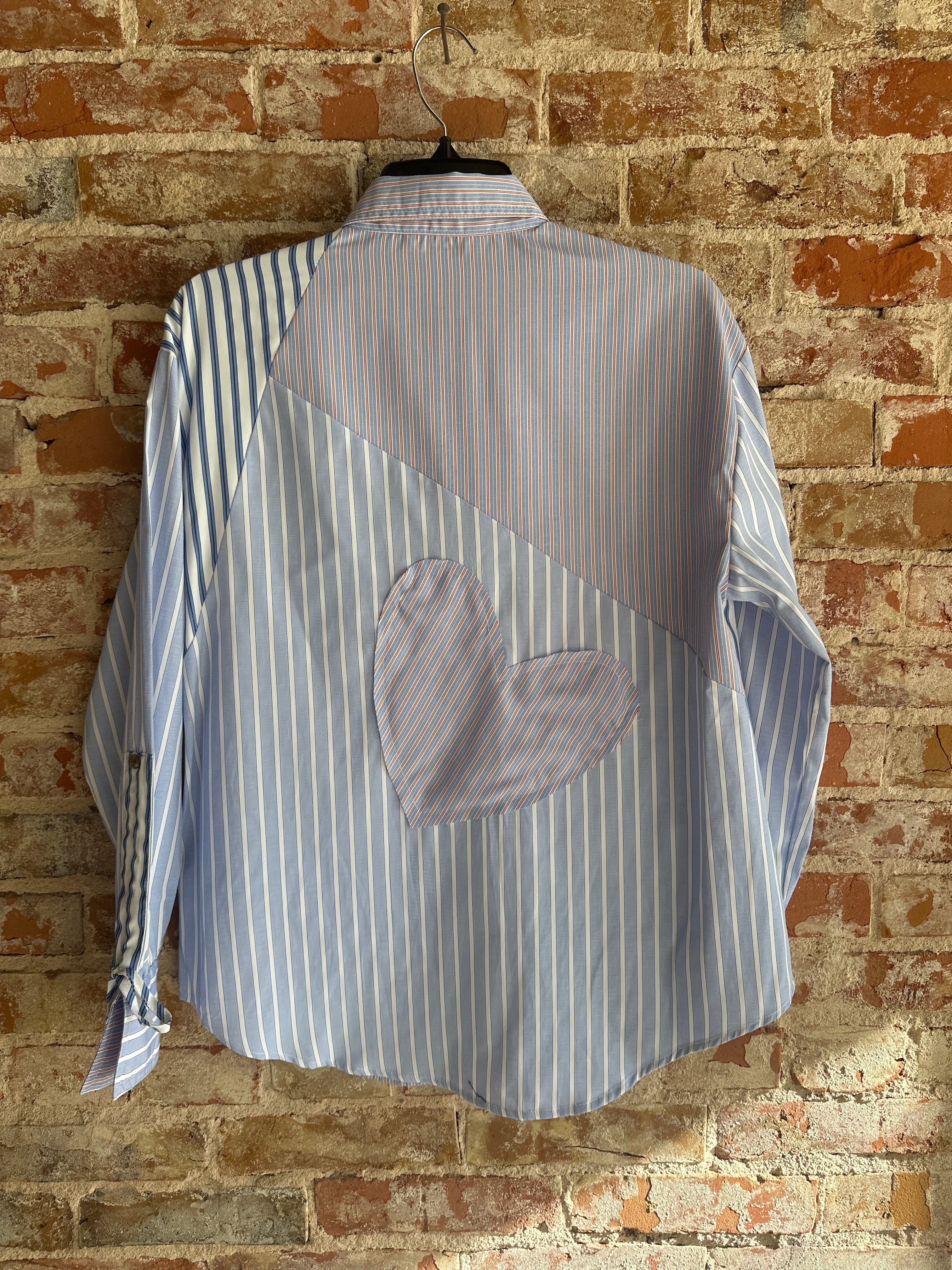 Tru Luxe Mixed Stripe shirt