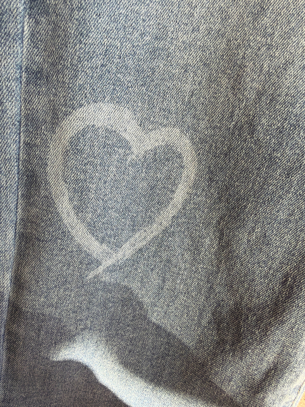 Tribal Heart Printed Jeans