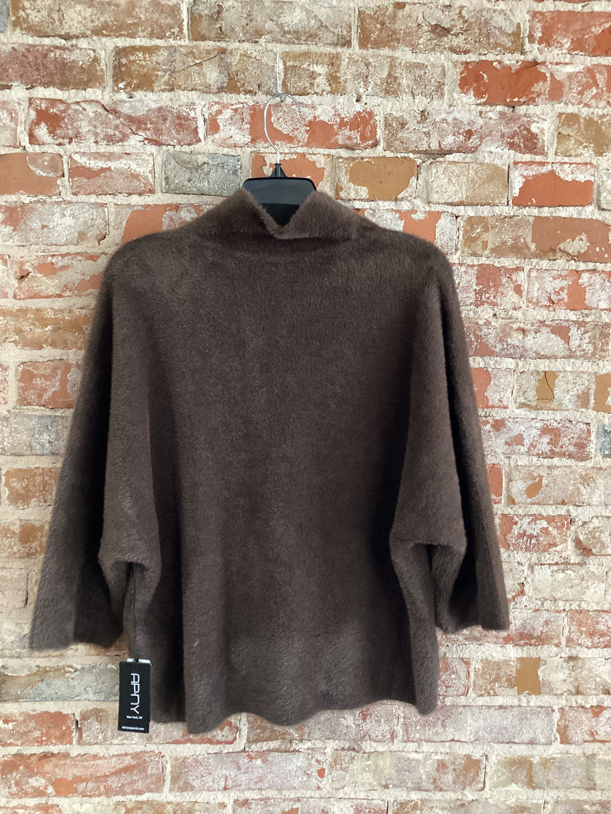 APNY Fuzzy Yarn Polo