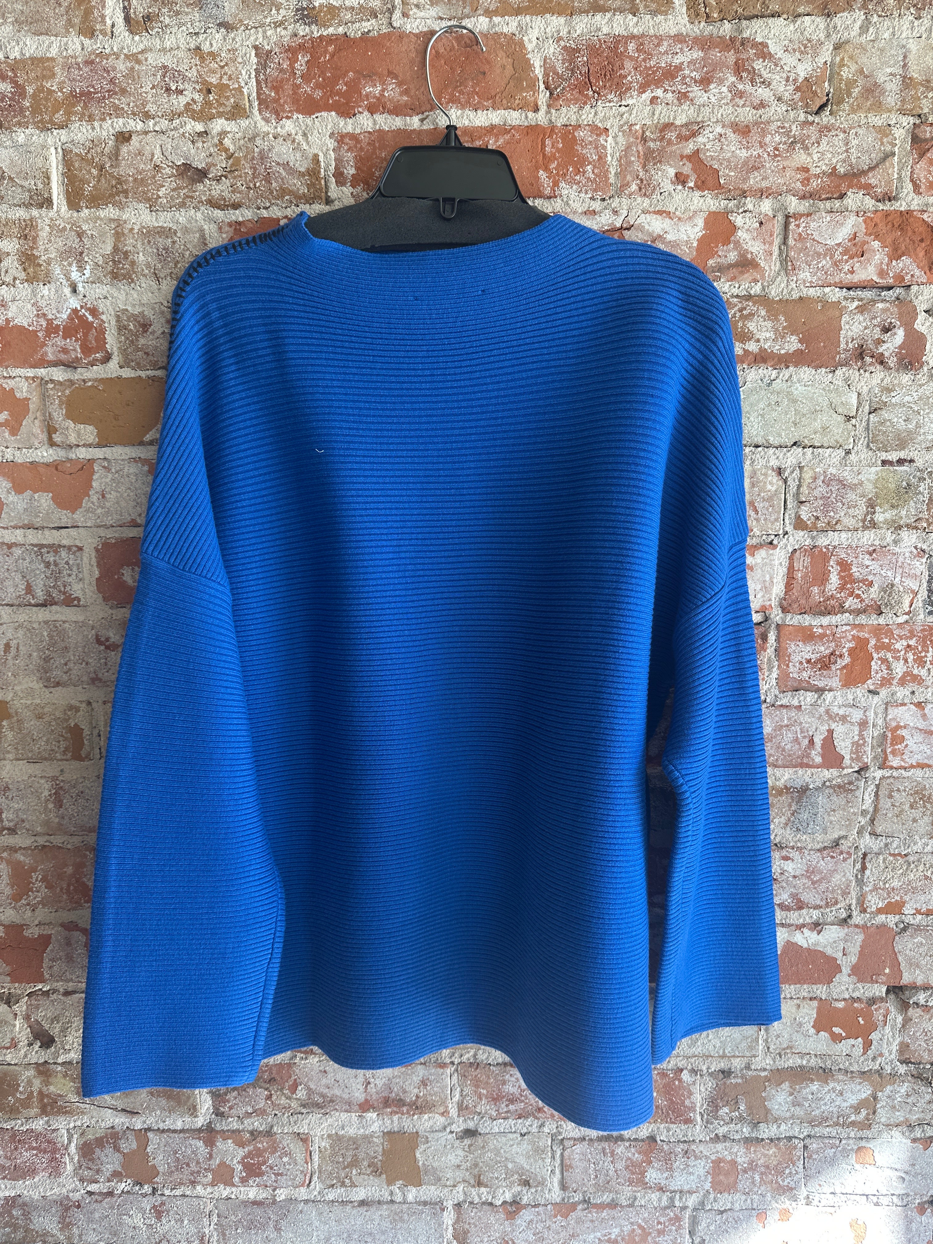 À La Carte Deep Blue Sweater
