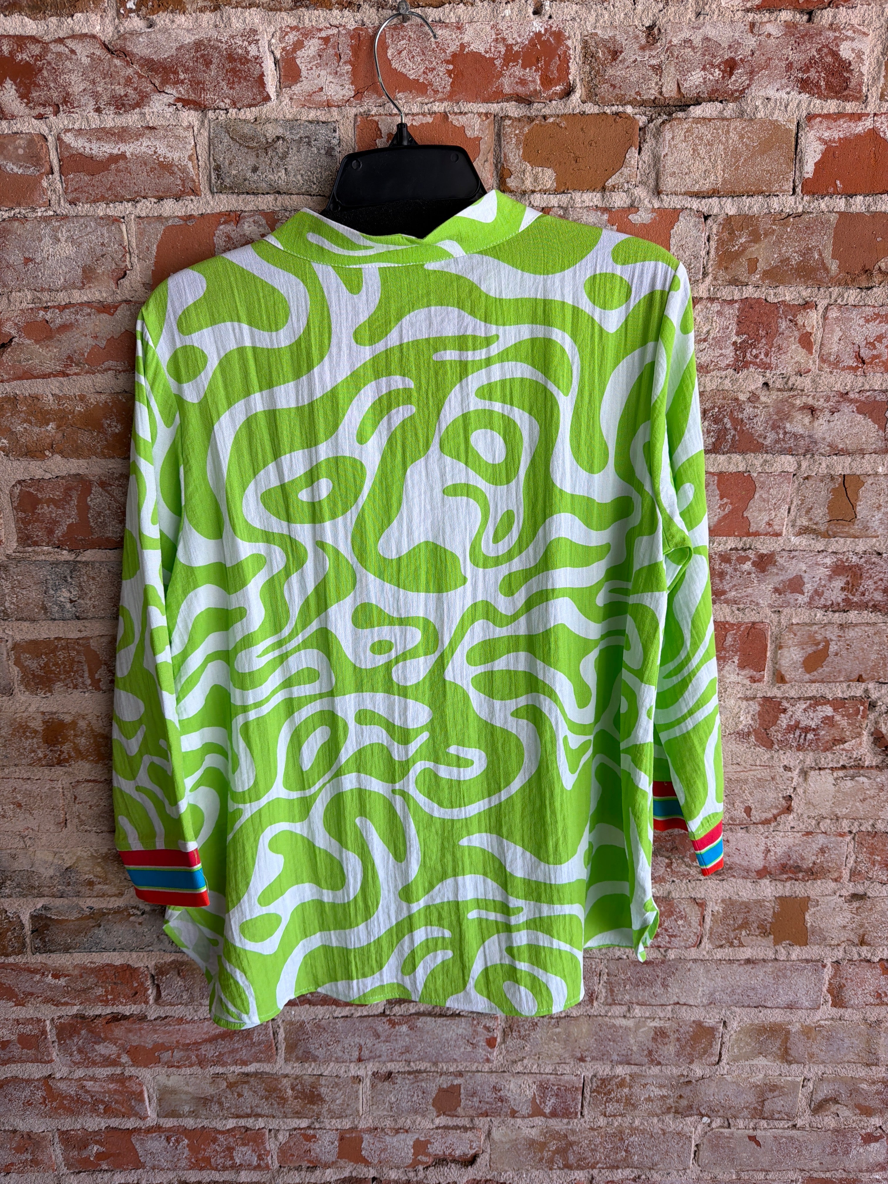 Multiples Stand Collar Top