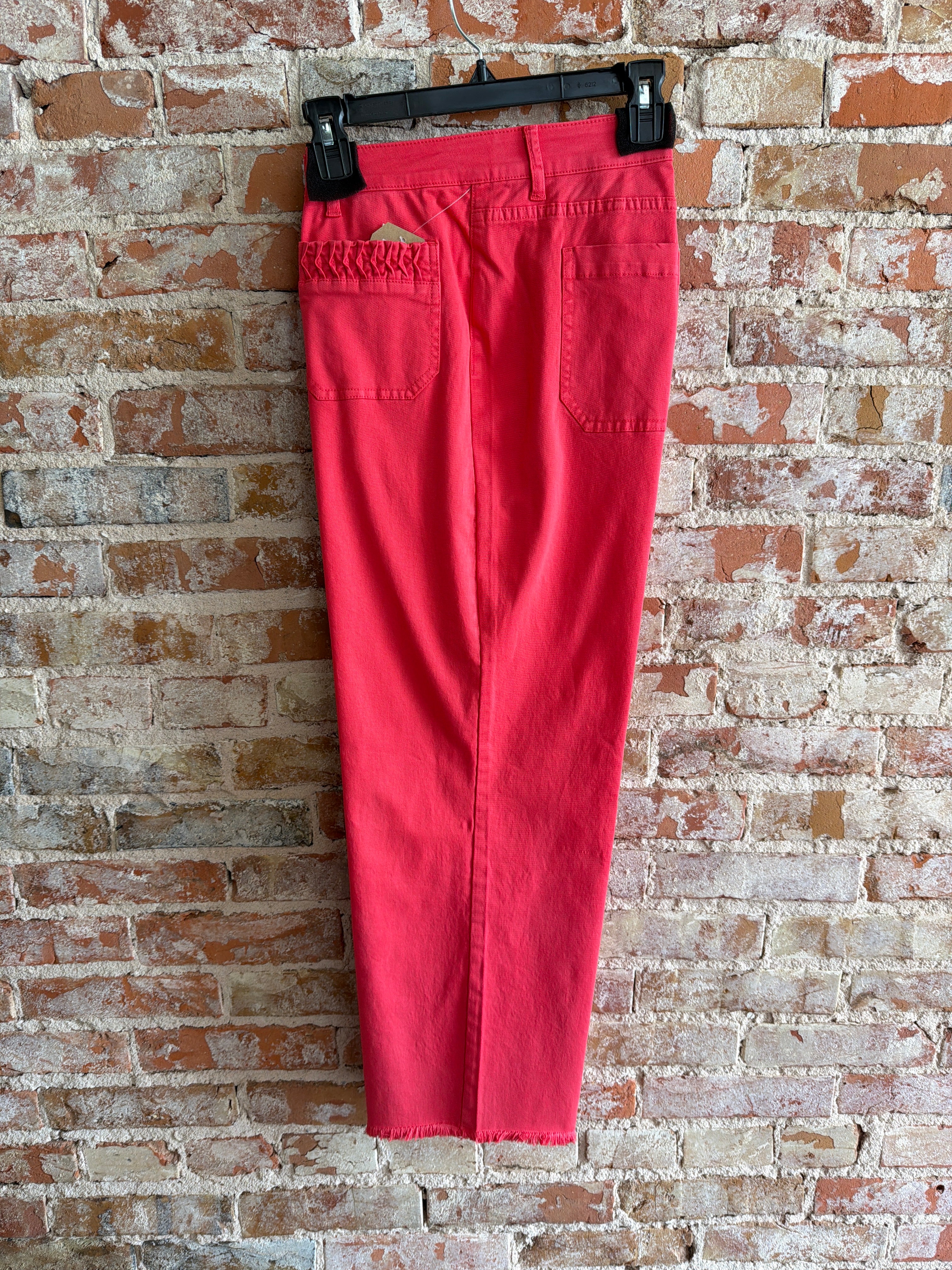 Tru Luxe Patch Pocket Crop Pant