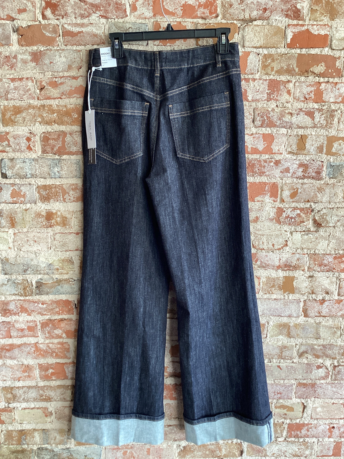 Tribal Palazzo Denim / Cuffs