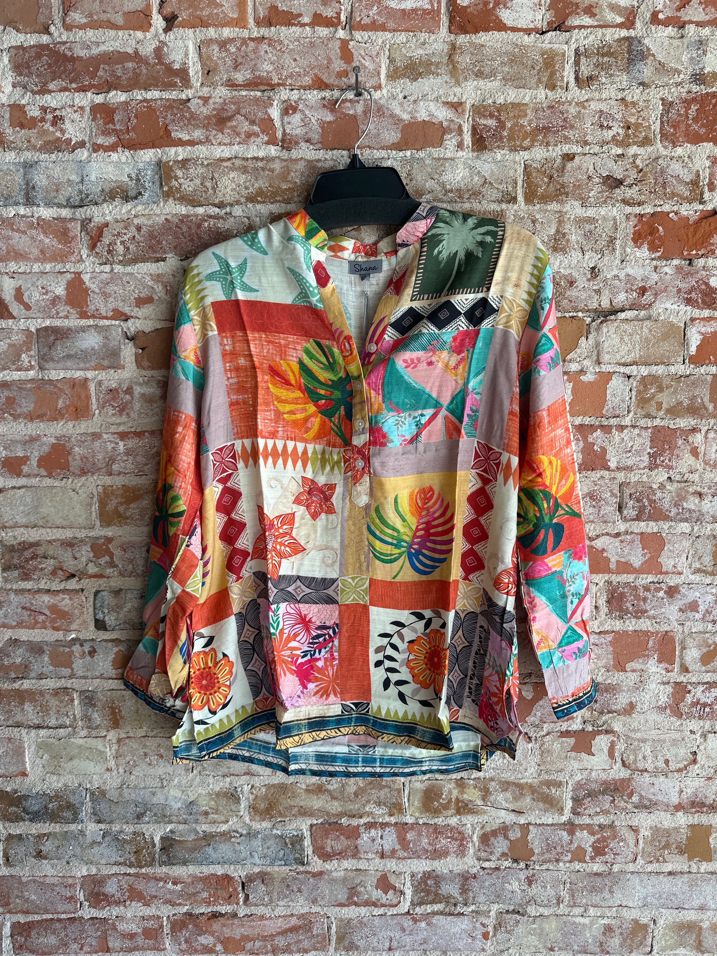Shana Linen Viscose Tunic