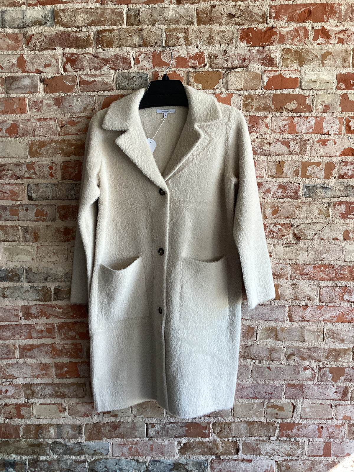 Venario Long Beige Coat