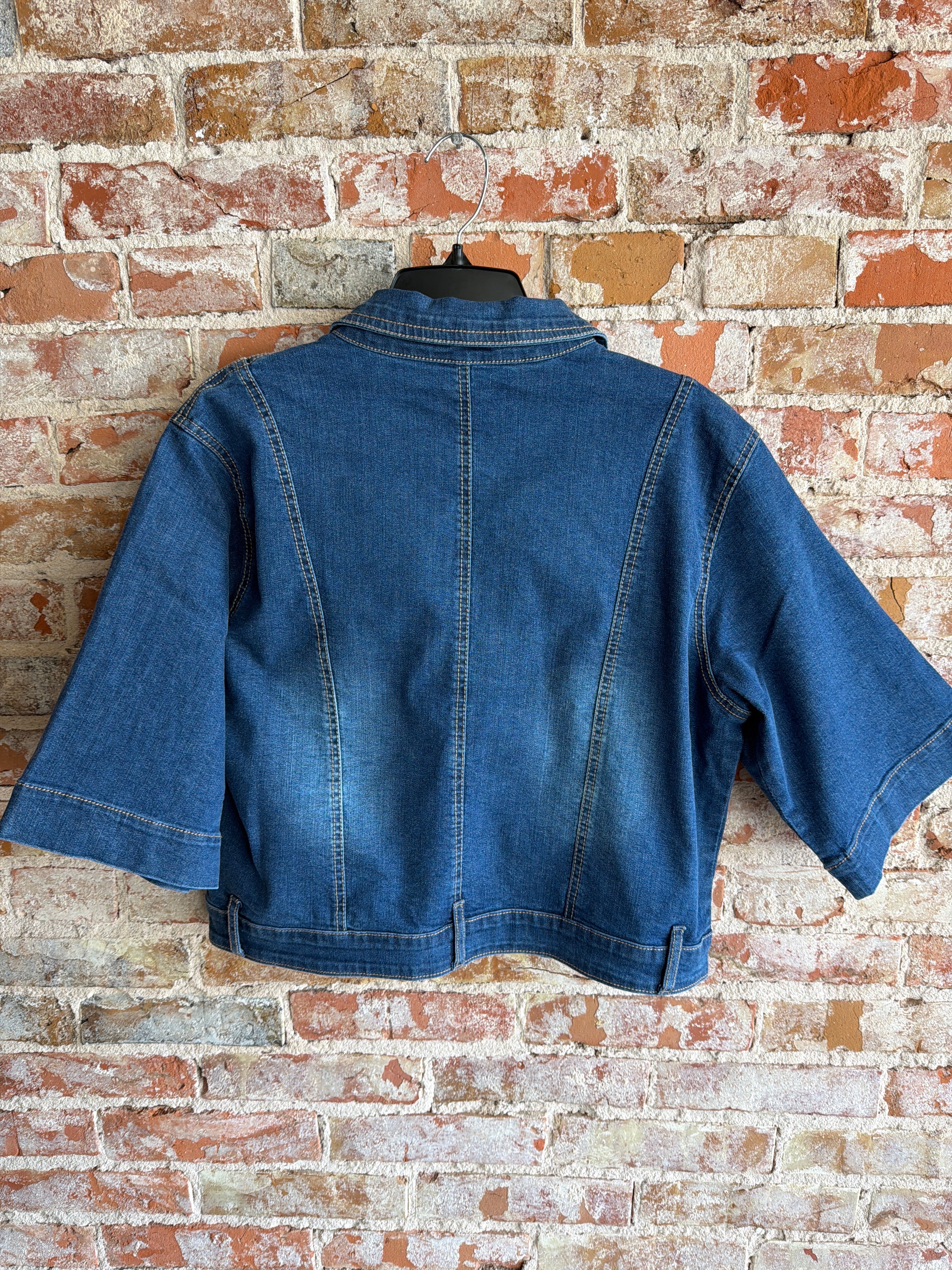 APNY Short Sleeve Jean Jacket
