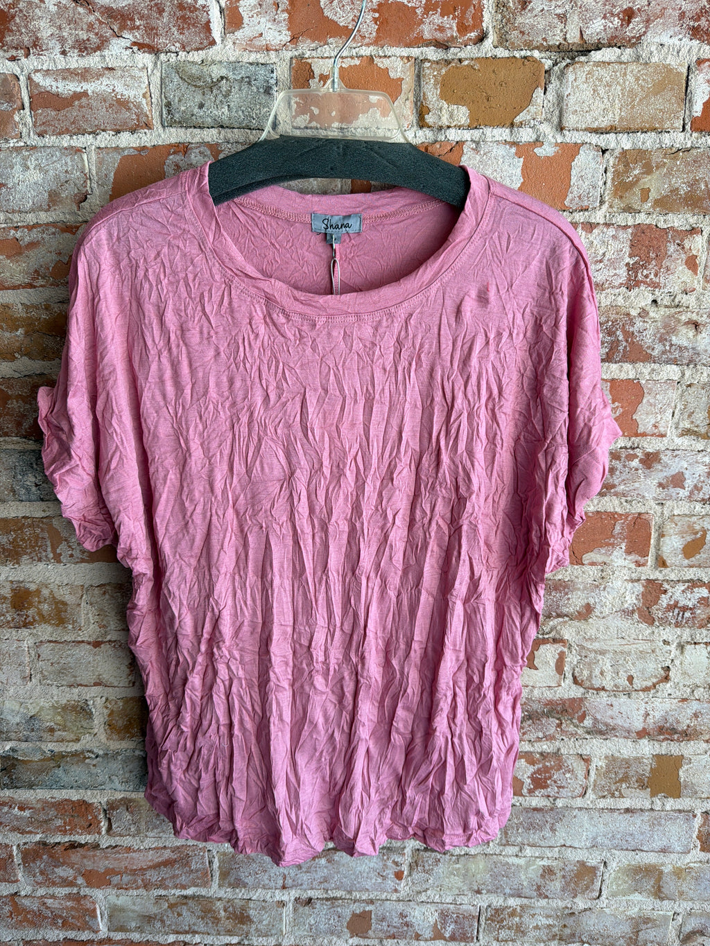 Shana Crinkle Dolman Sleeve Top
