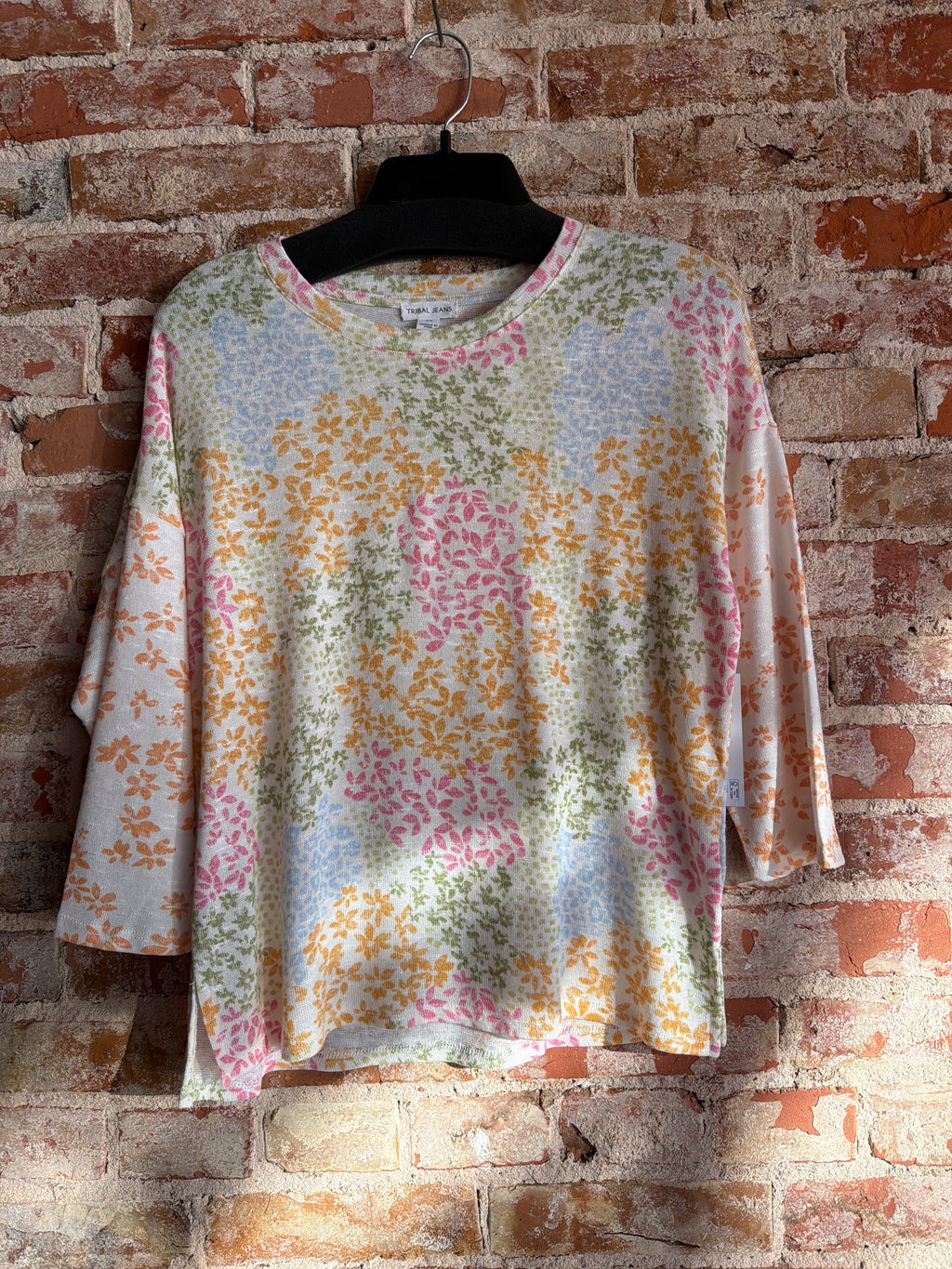 Tribal Crew Neck Top