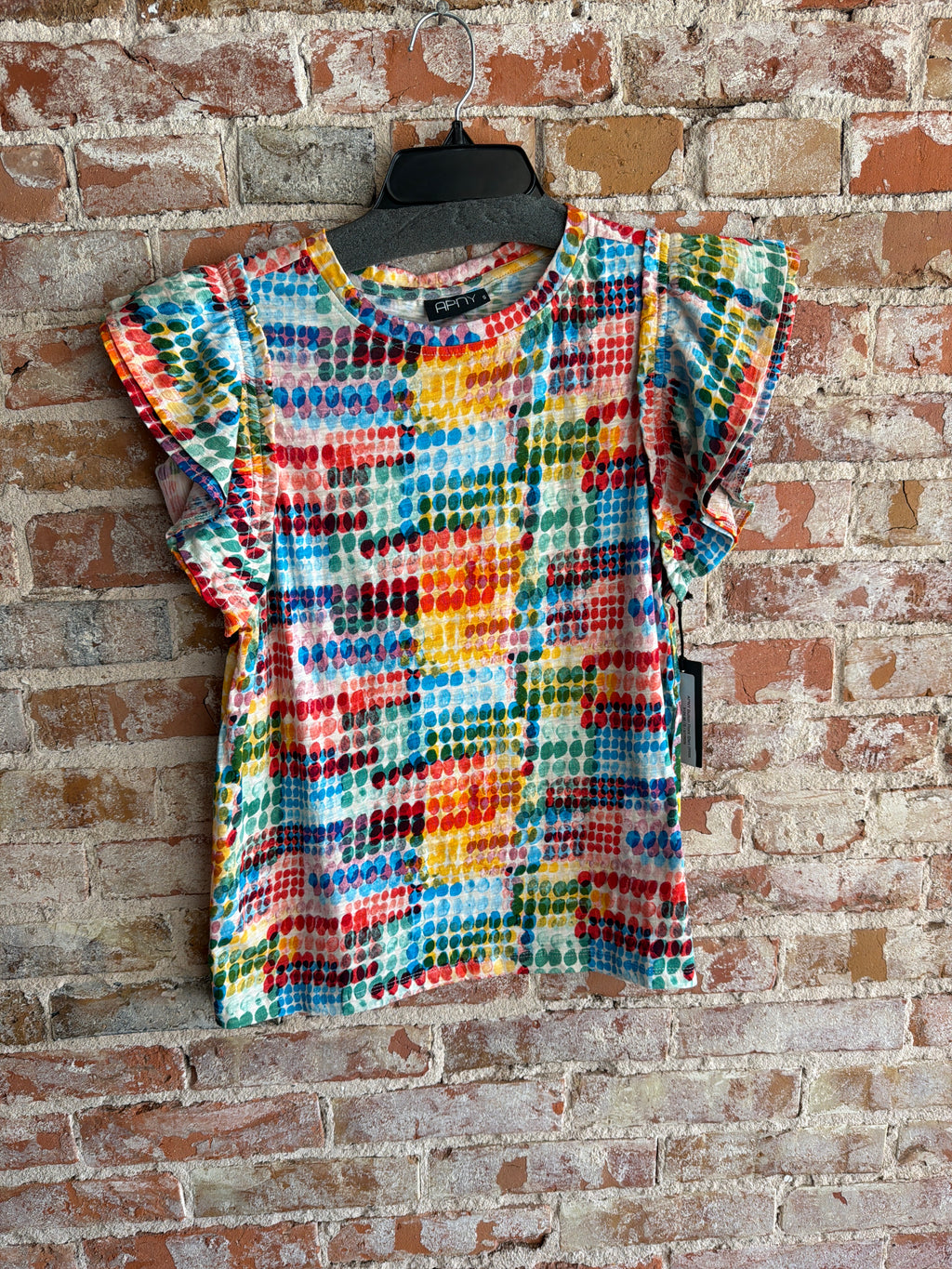 APNY Ruffle Cap Sleeve