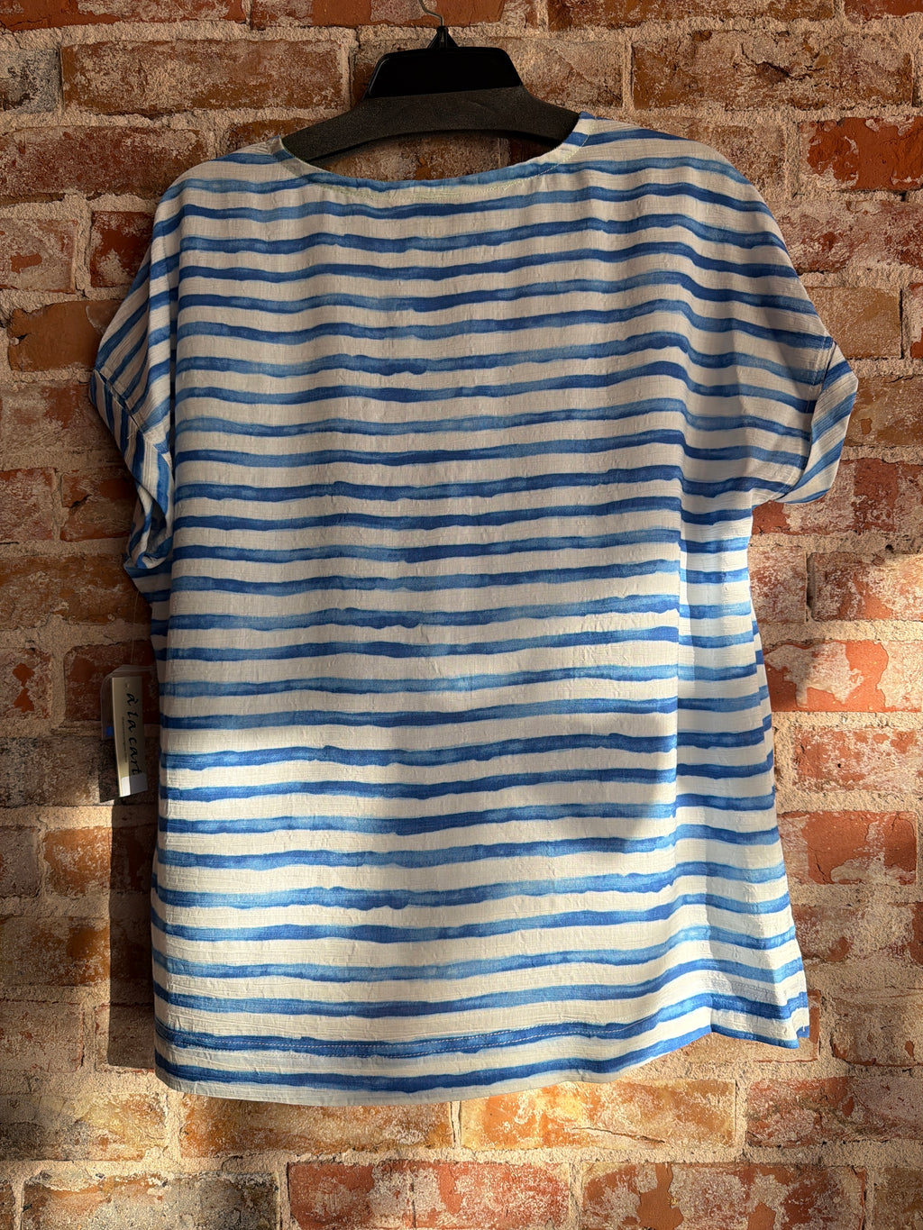 À la carte Stripe Dolman Top