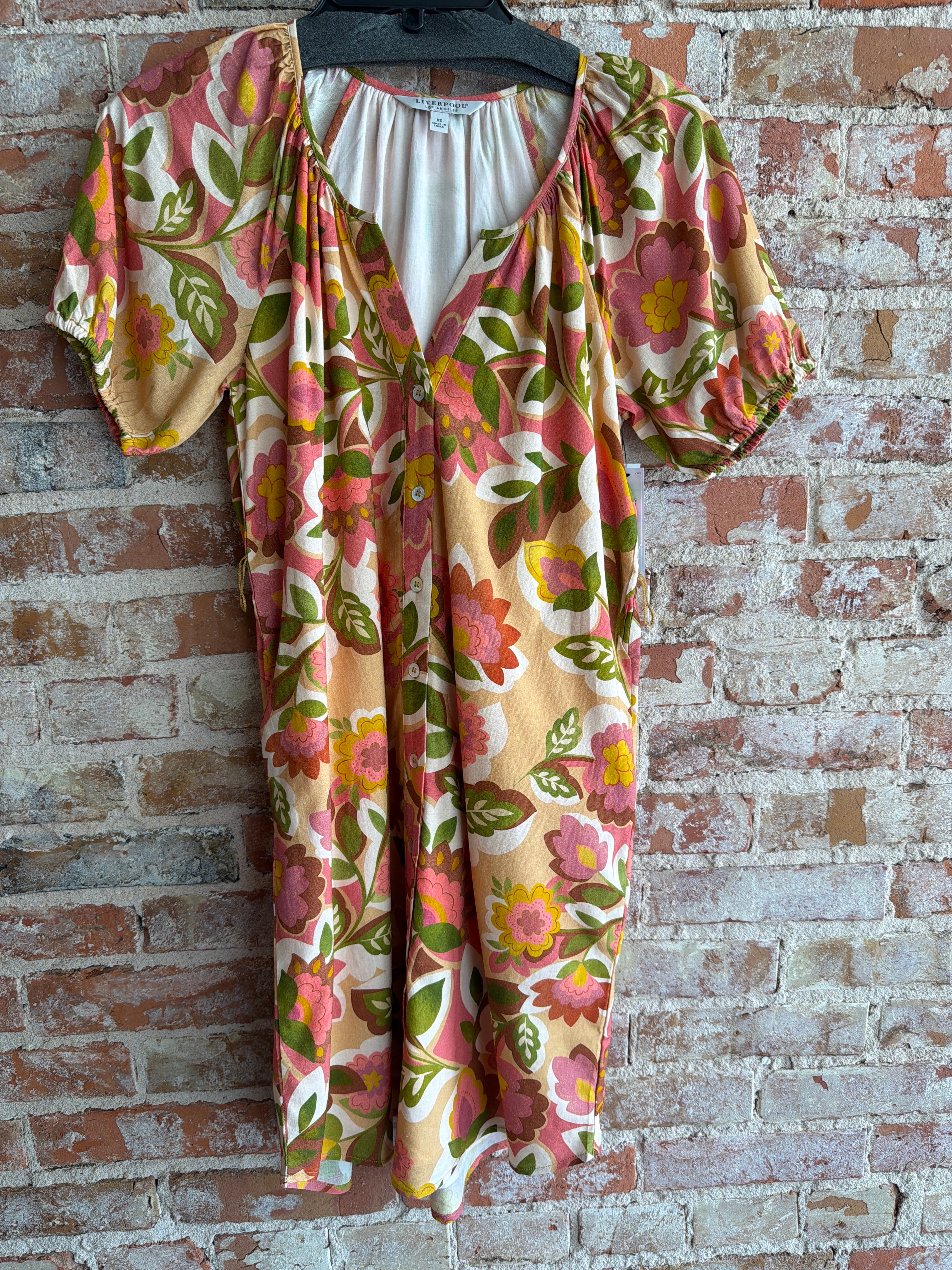 Liverpool FrontButton Up Dress