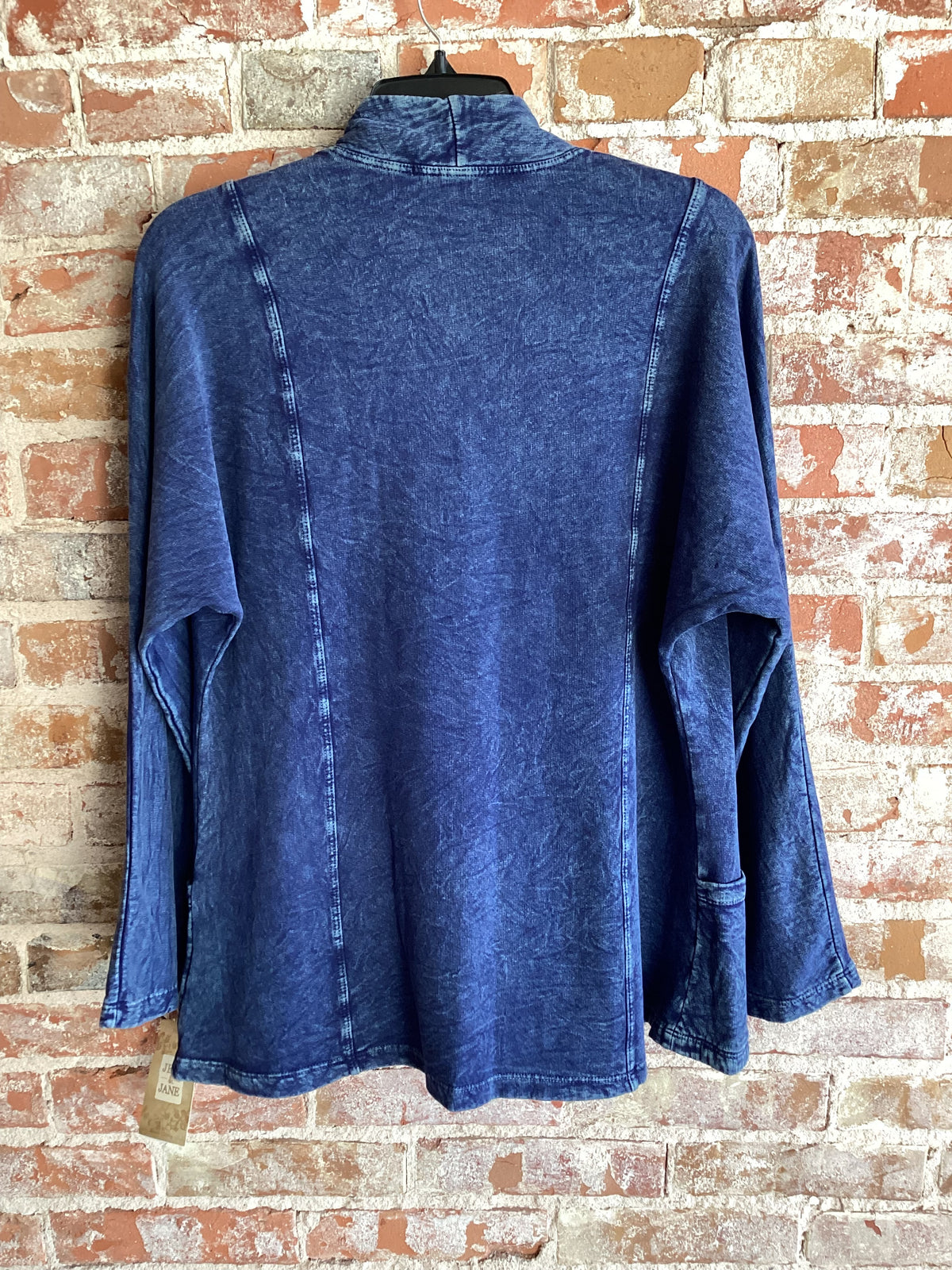 Jess&Jane Fleece Cotton Cardigan W/ Pockets