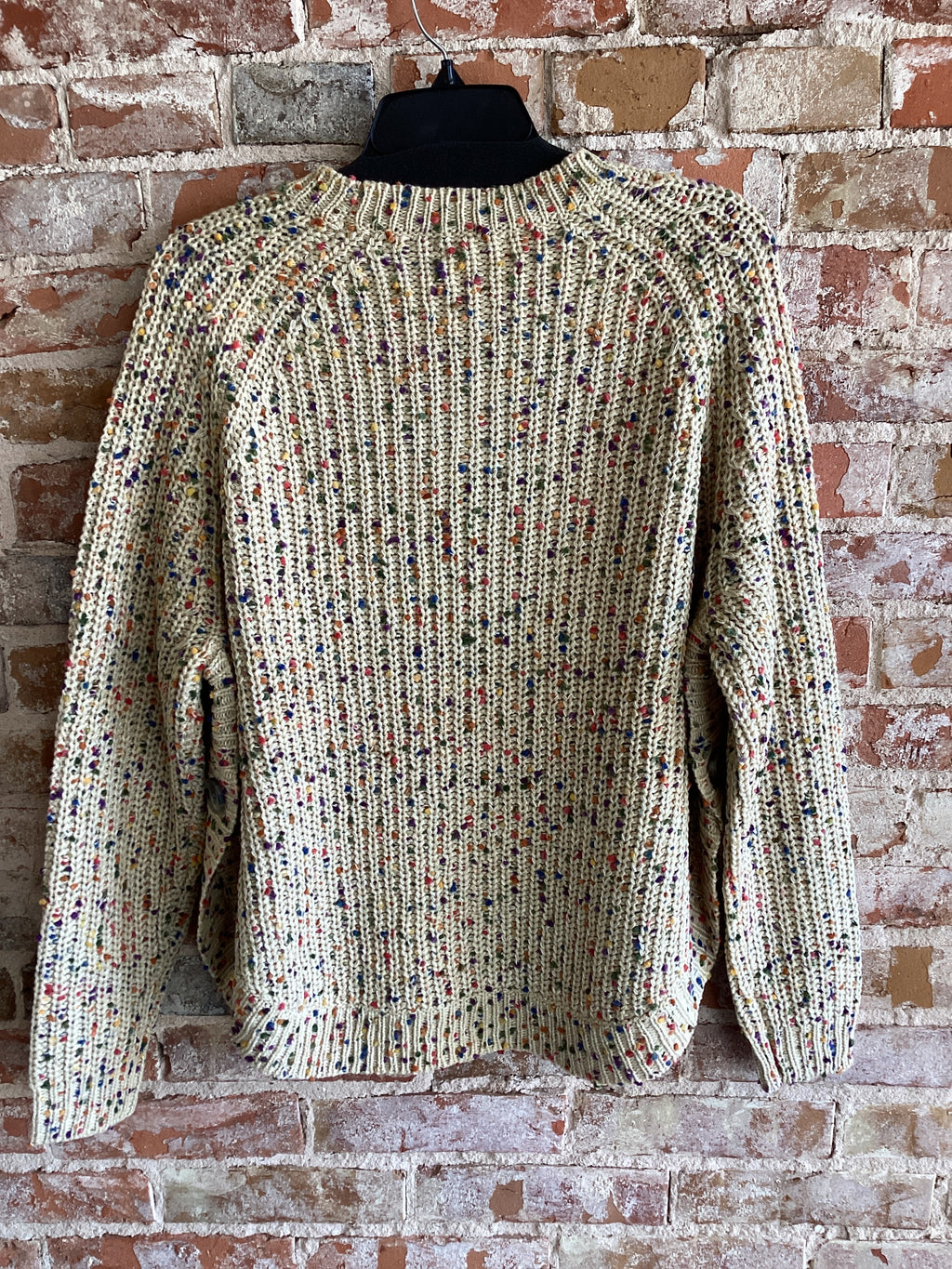 Ethyl Tan Speckled Sweater