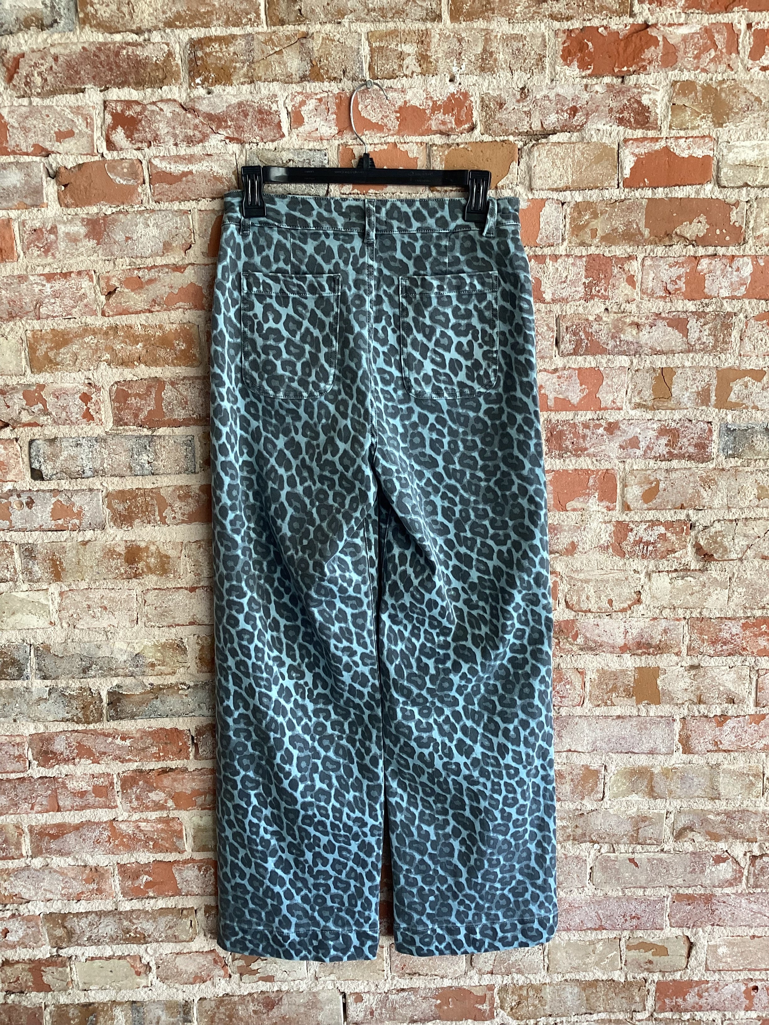 APNY Blue Leopard Jeans