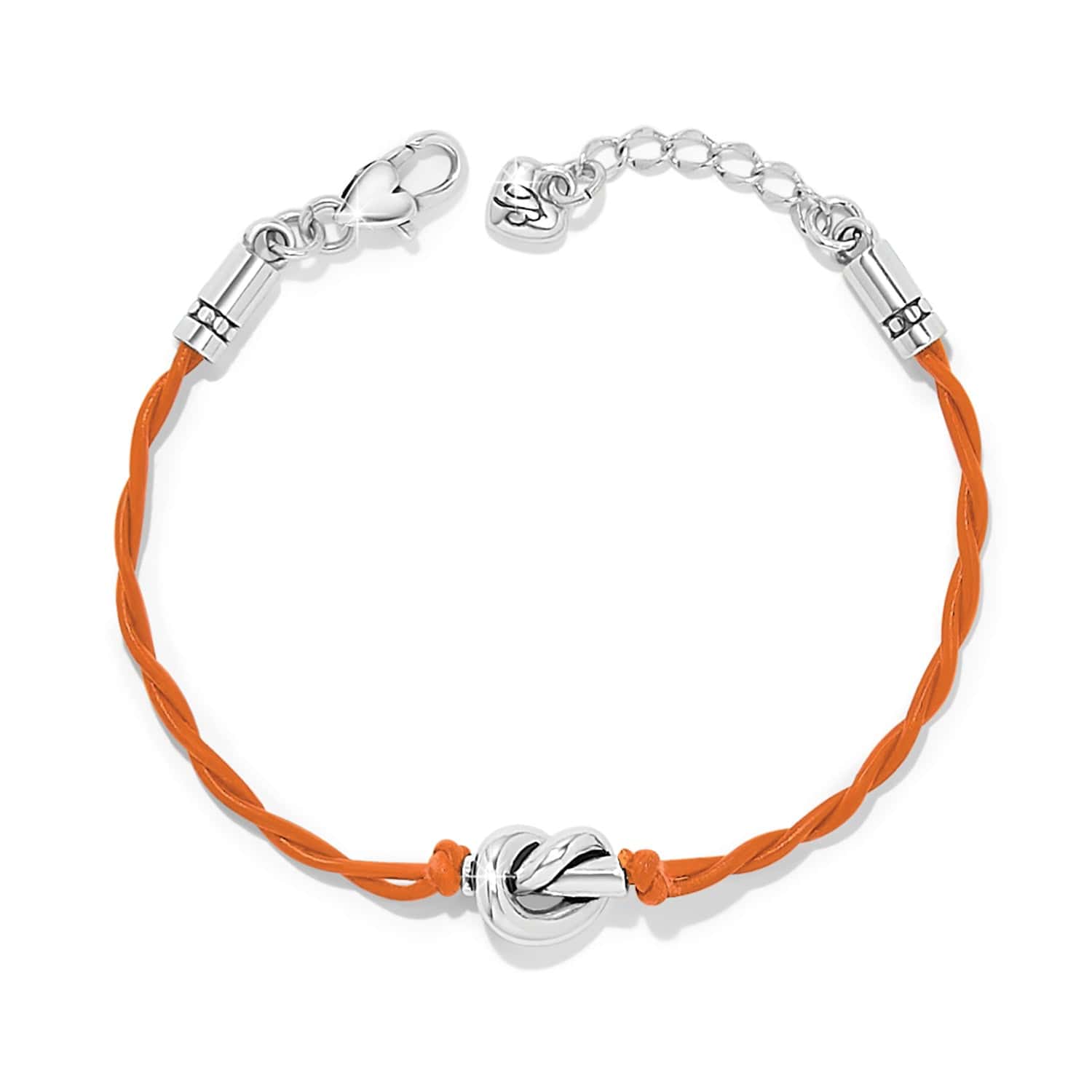 Brighton Interlok Single Knot Leather Bracelet