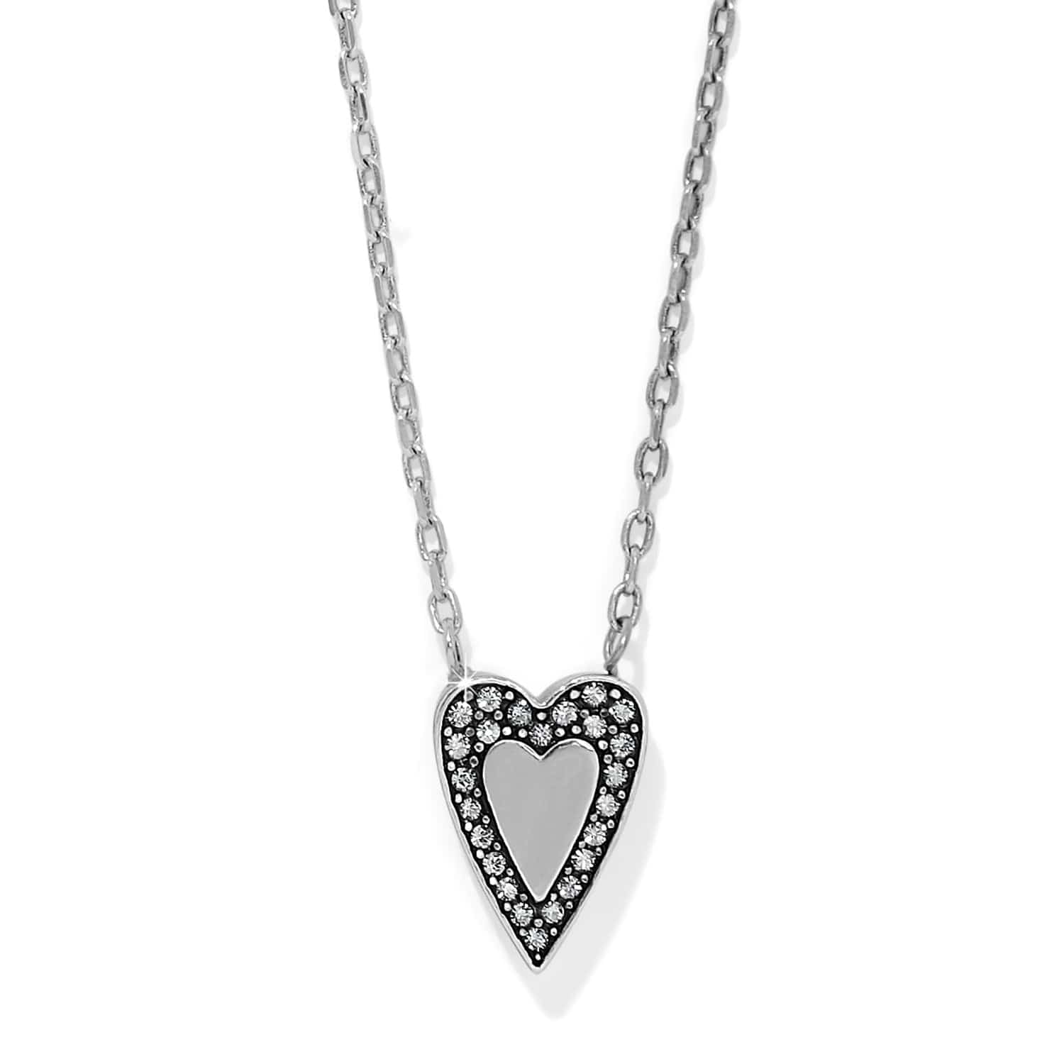 Brighton Love Messages B Bold Reversible Necklace