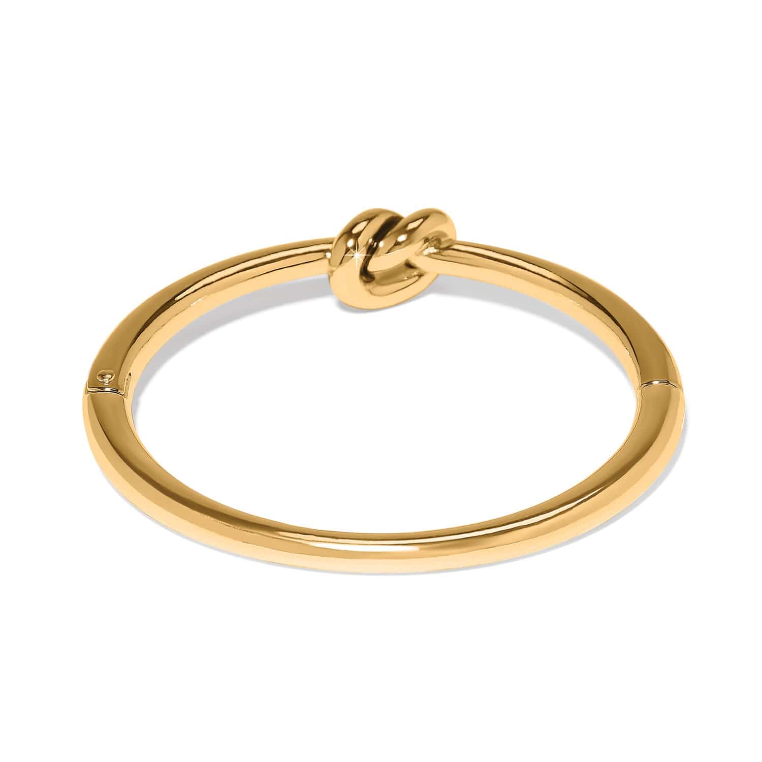 Brighton Interlok Single Knot Hinged Bangle