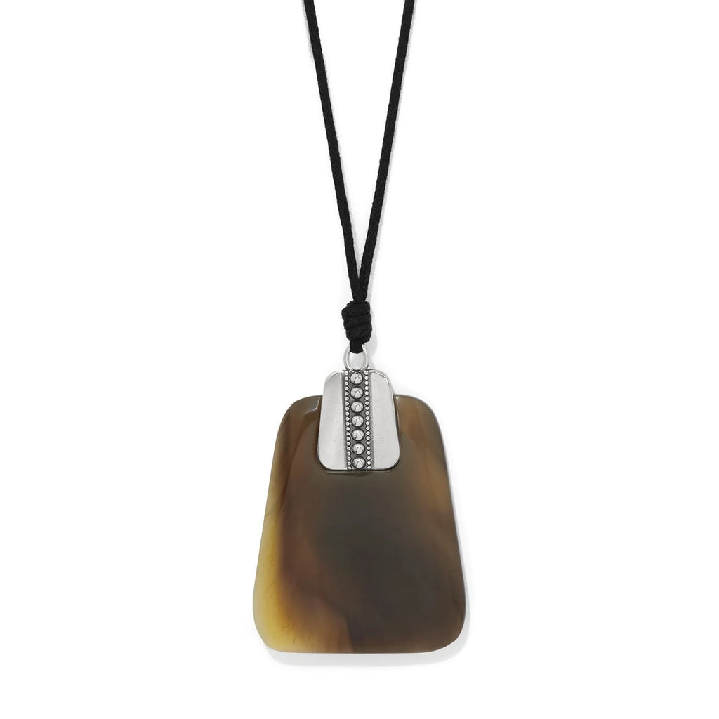Brighton Pretty Tough Geo Horn Large Necklace