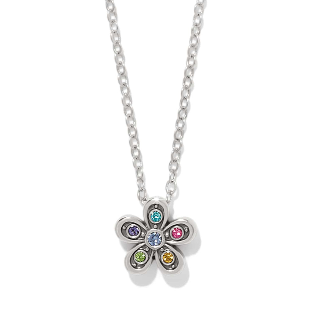 Brighton Enchanting Gem Flower Necklace