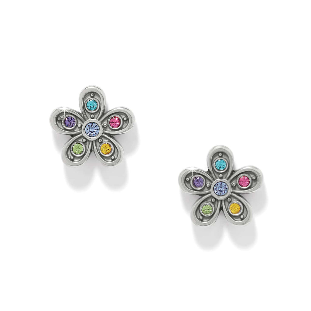 Brighton Enchanting Gem Flower Earrings