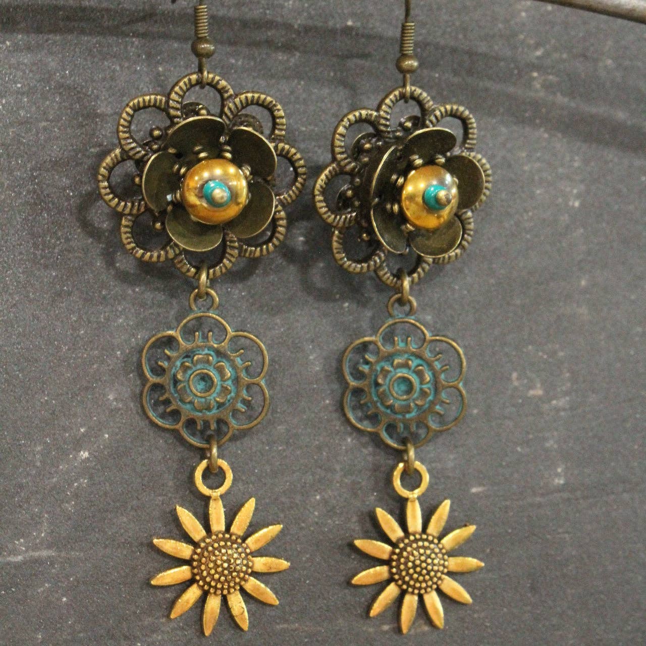 Busy Bee Dangle Earrings