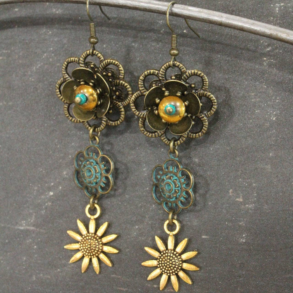 Busy Bee Dangle Earrings